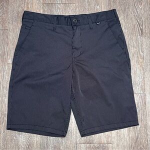 Hurley x Nike Dri-FIT Chino Shorts Black White Pinstripe Men’s | Size: 32